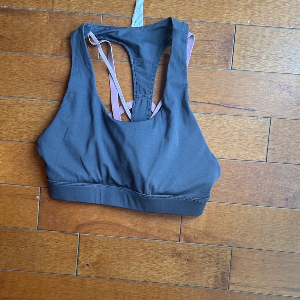 Fabletics Gray Sports Bra